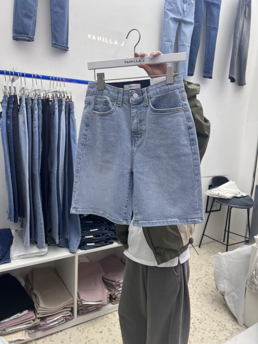 VANILLA J韓國直郵東大門代購女裝新品時尚人氣真品休閑短褲VANILLA J短褲