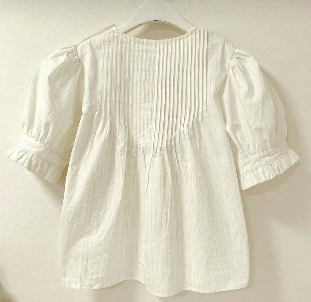 WHITE韓國直郵東大門代購女士新款職業休閑推薦真品襯衫蕾絲衫WHITE襯衫/蕾絲衫