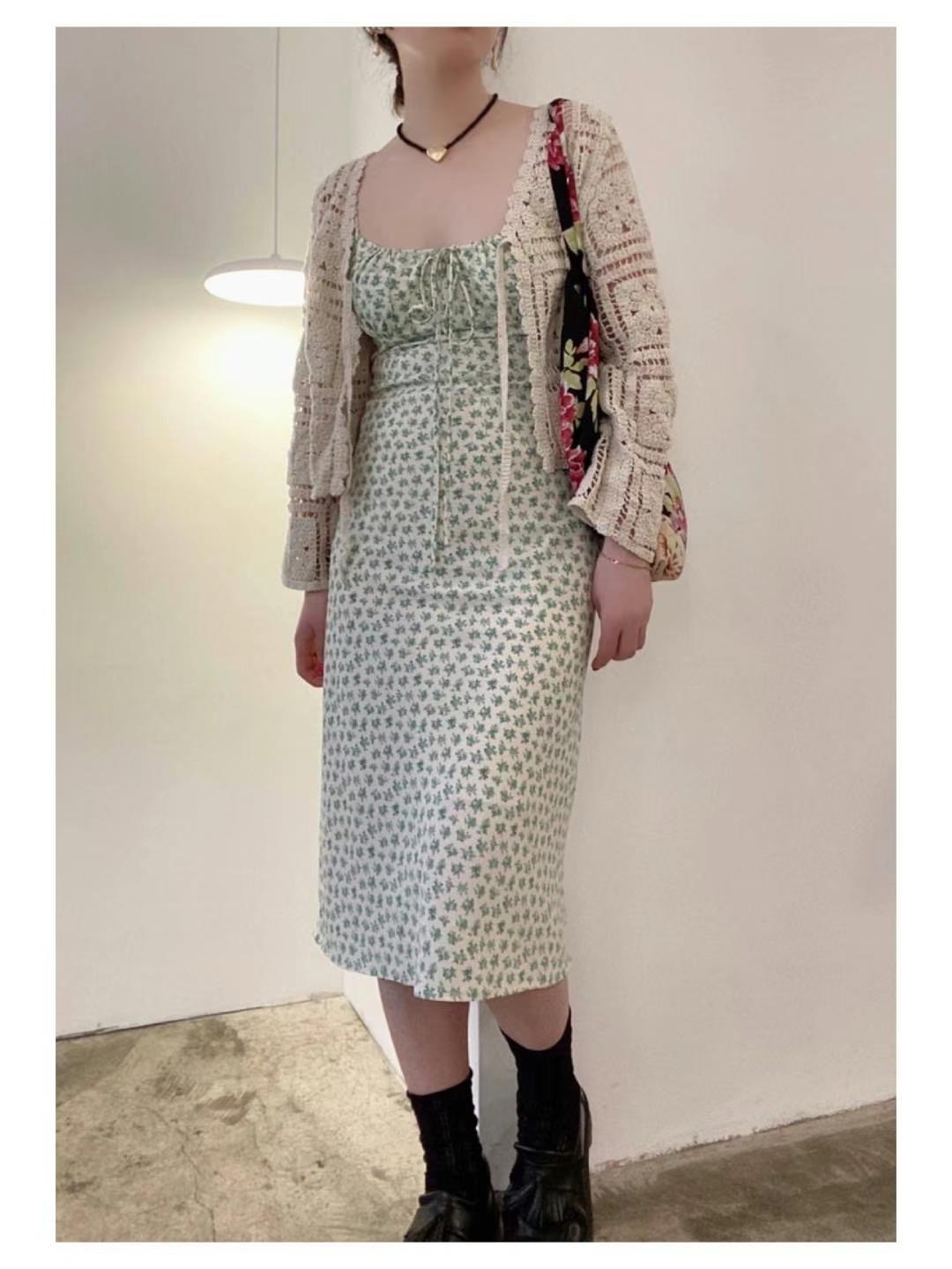 WHITE直郵韓國代購女裝新款真品熱賣推薦時尚職業24春夏連衣裙WHITE連衣裙