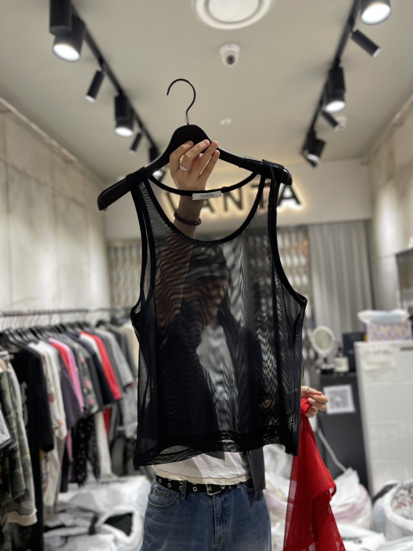 VANTA韓國直郵東大門實拍女裝新品24春夏真品熱賣吊帶背心VANTA吊帶/背心圖色3