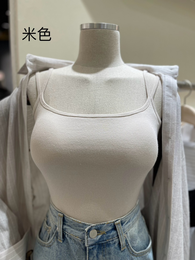 VINTAGE VIBE直郵韓國代購女裝新品時尚熱賣休閑推薦吊帶背心VINTAGE VIBE吊帶/背心圖色3