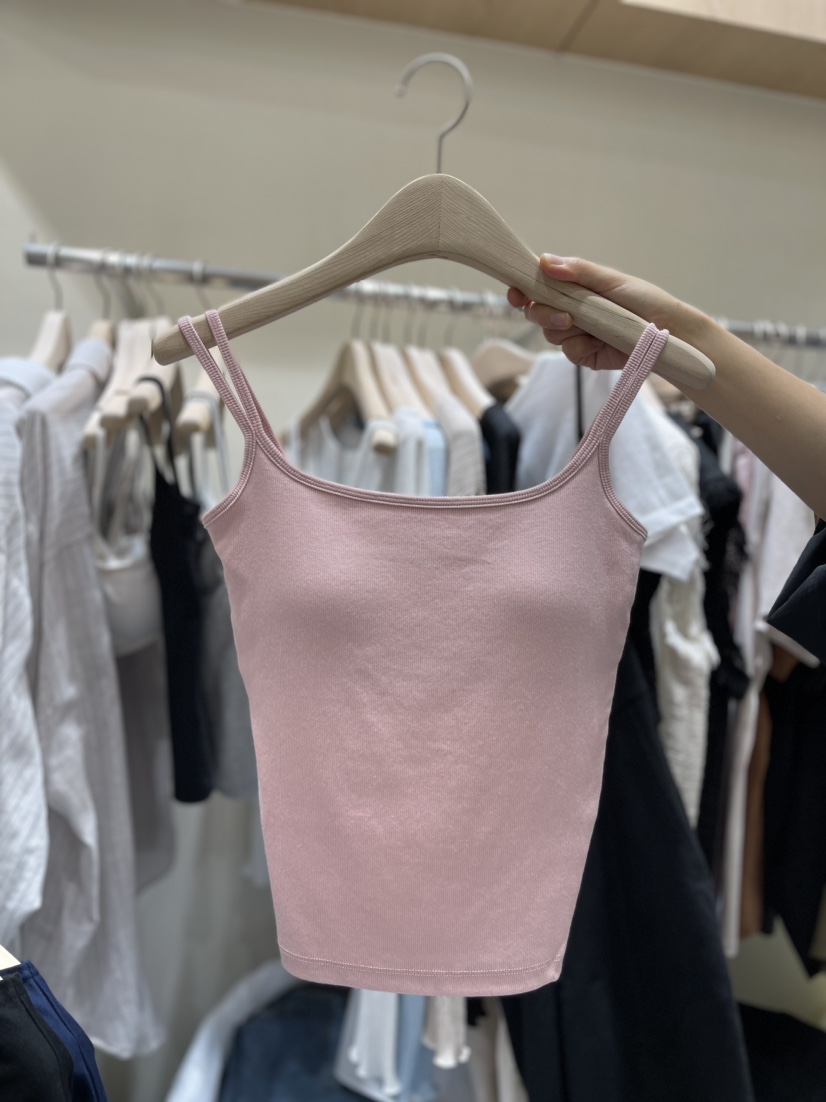 VINTAGE VIBE直郵韓國代購女裝新品時尚熱賣休閑推薦吊帶背心VINTAGE VIBE吊帶/背心圖色4