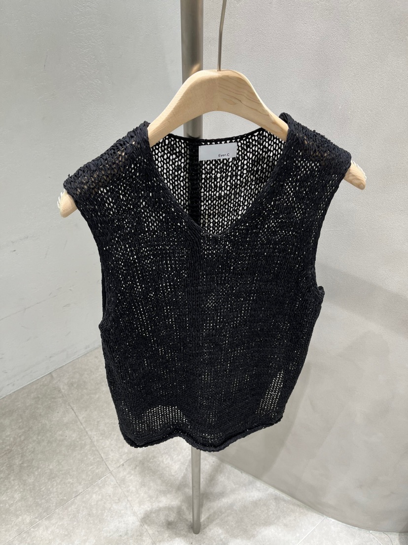 BLACK LABEL韓國直郵東大門代購女裝新款推薦24春夏馬甲EVERCOMMERCE METICULOUSLY DESIGNED馬甲