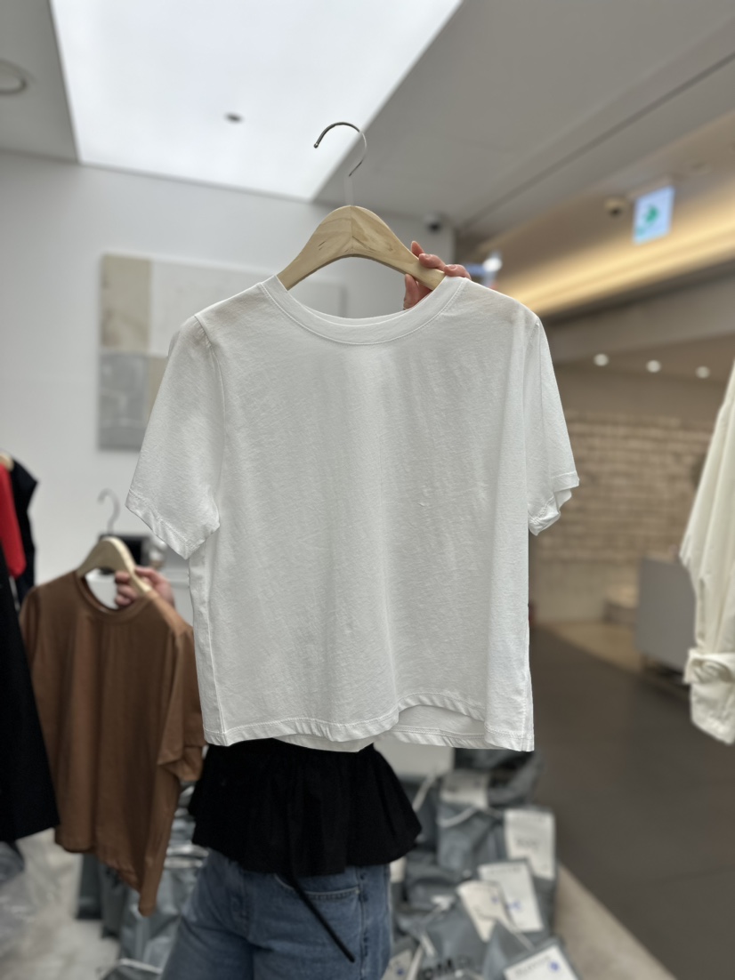PLO_VER韓國直郵女裝新品真品24春夏職業推薦人氣休閑T恤NODE 925T恤