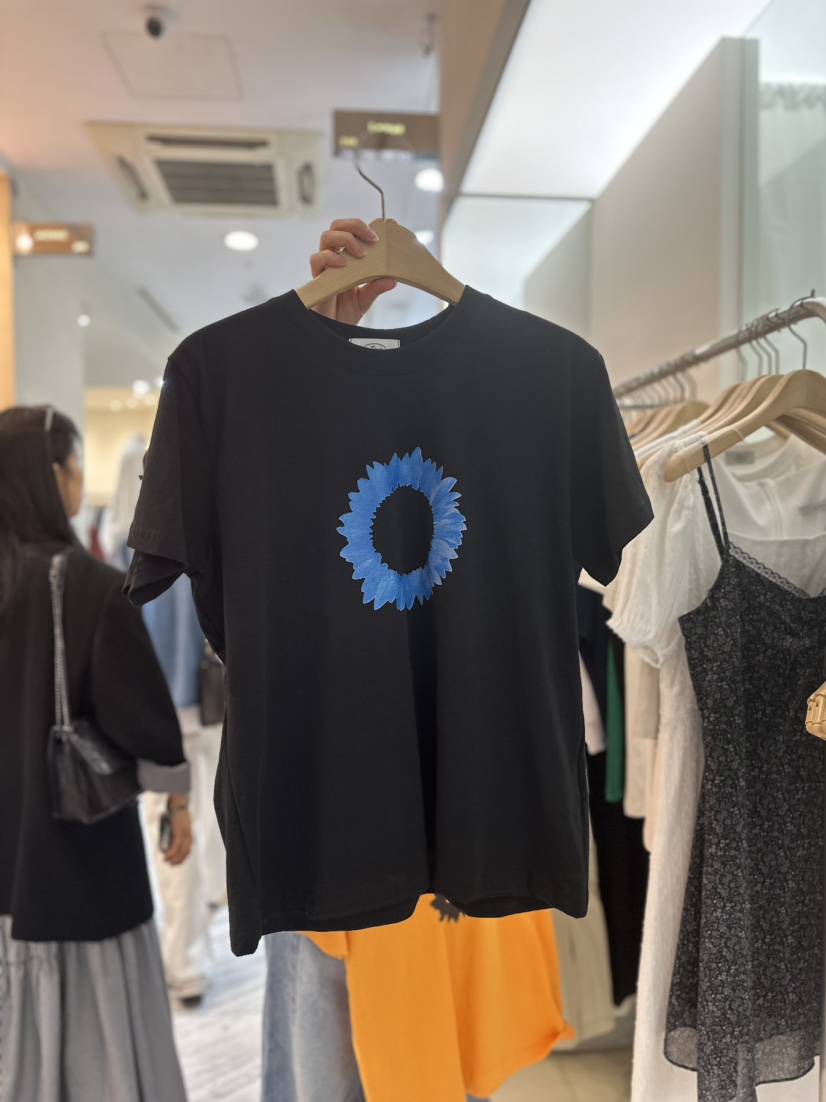 LENUE韓國直郵東大門實拍女裝新品真品推薦休閑職業時尚T恤LENUET恤圖色4