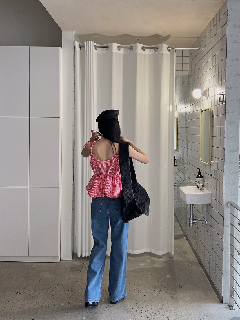 VERANDA直郵韓國代購女裝新款推薦職業時尚熱賣人氣吊帶背心VERANDA吊帶/背心