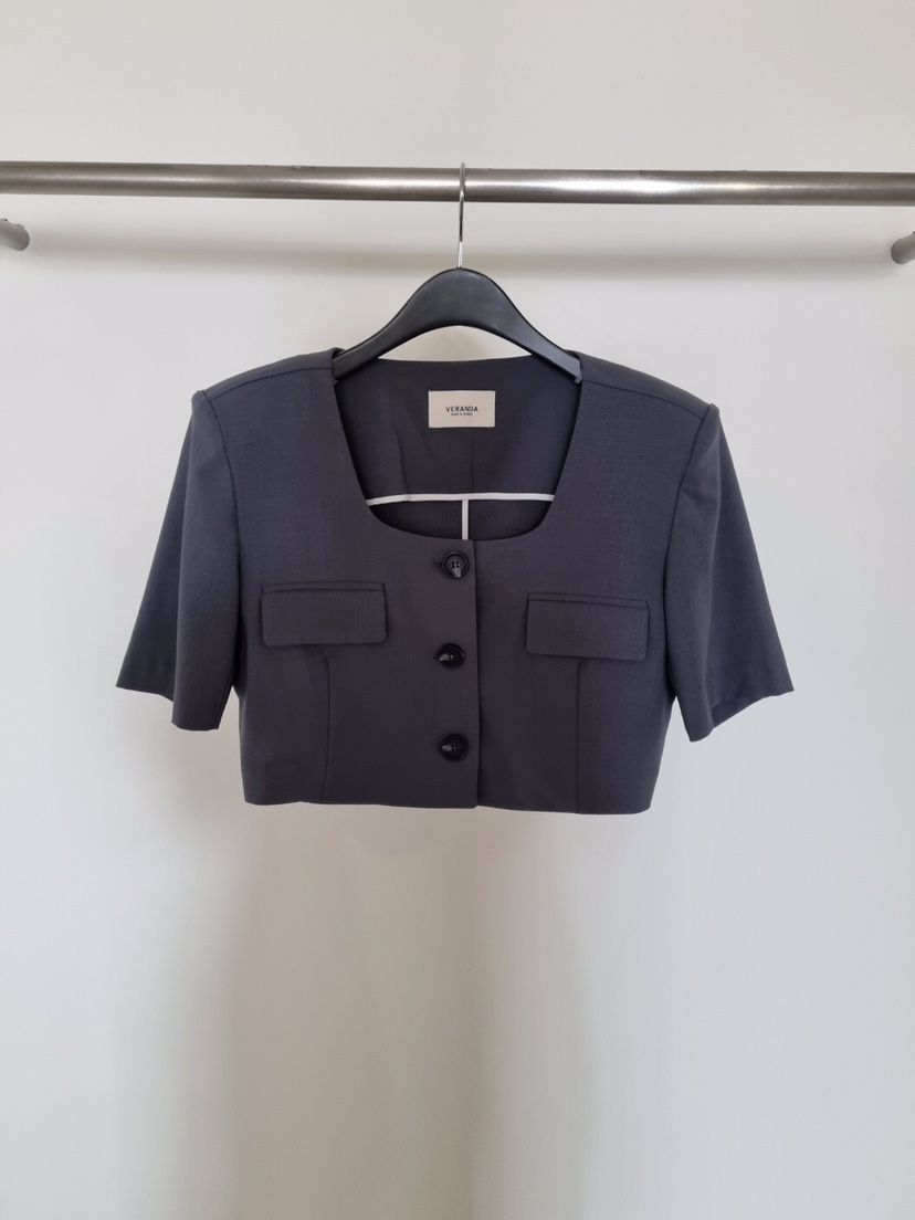 VERANDA韓國直郵東大門實拍女裝新品熱賣24春夏時尚推薦夾克VERANDA夾克圖色2