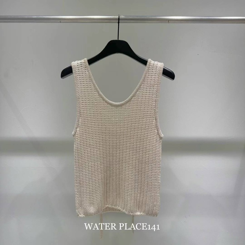 WATER/RIVER韓國直郵東大門代購女裝新品24春夏吊帶背心WATER/RIVER吊帶/背心圖色1