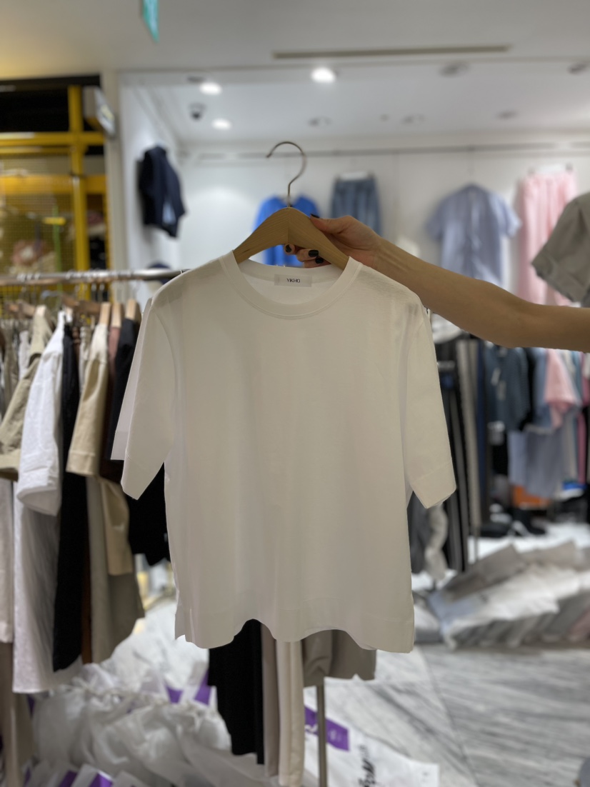 YIKHO STYLE韓國直郵東大門代購女裝新品熱賣人氣真品職業T恤YIKHO STYLET恤