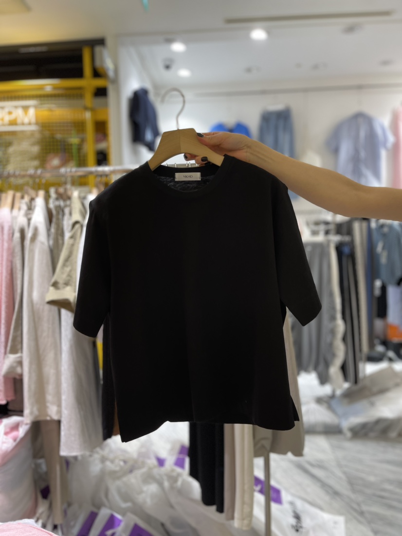 YIKHO STYLE韓國直郵東大門代購女裝新品熱賣人氣真品職業T恤YIKHO STYLET恤圖色4
