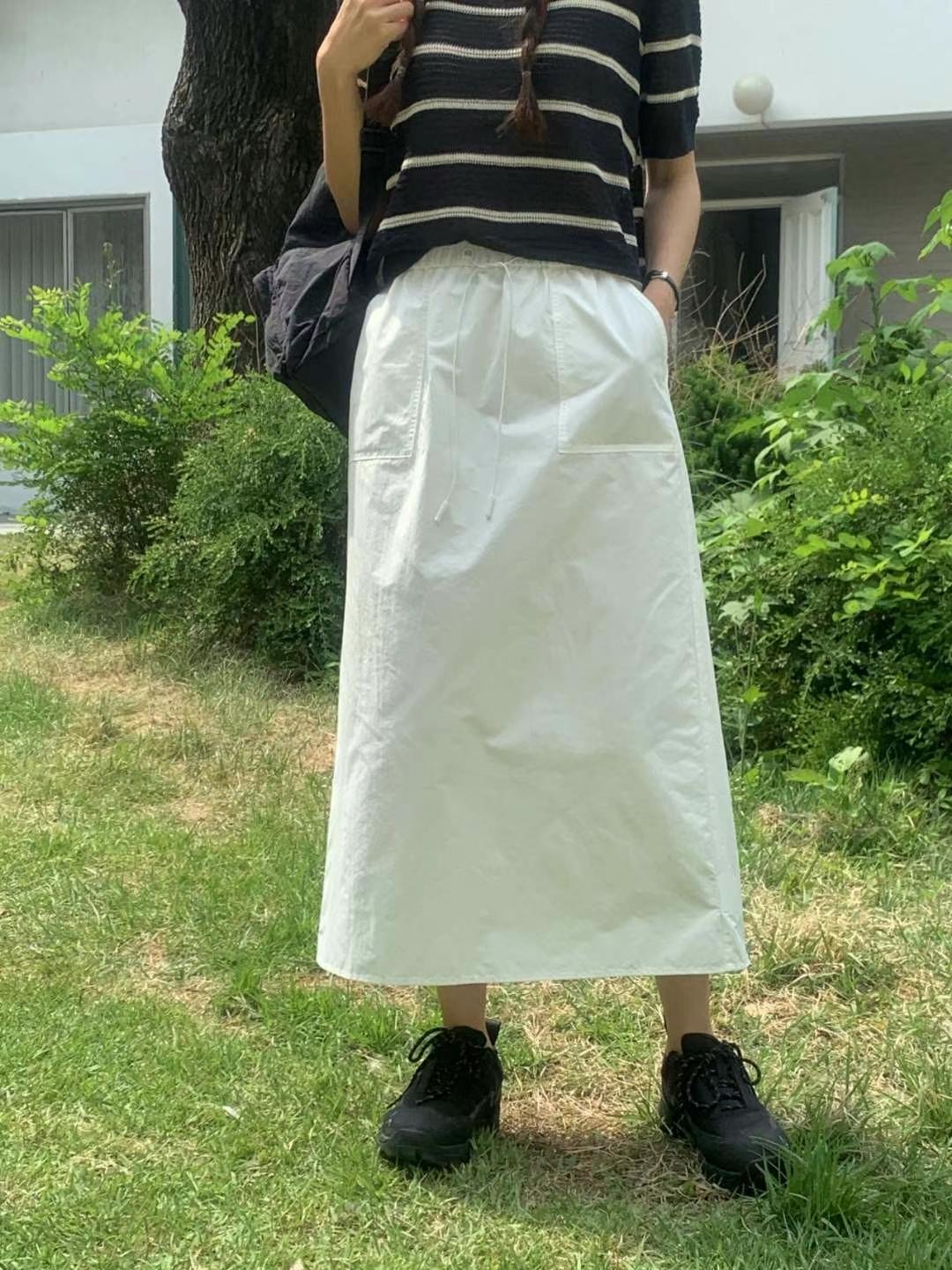 OUS.SEOUL韓國直郵女裝新款推薦人氣時尚休閑真品職業長裙OUS.SEOUL長裙圖色2