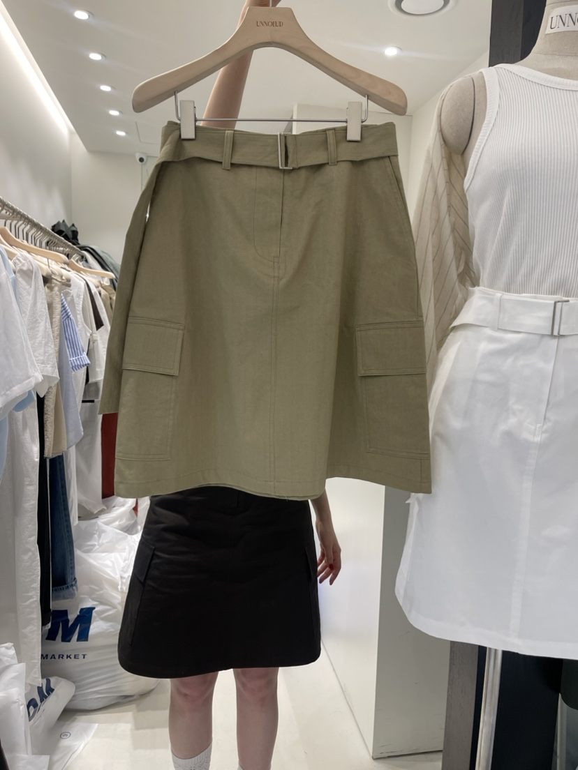 UNNOEUD韓國直郵東大門實拍女裝新品熱賣時尚真品推薦職業短裙THE REST/UNNOEUD短裙圖色2