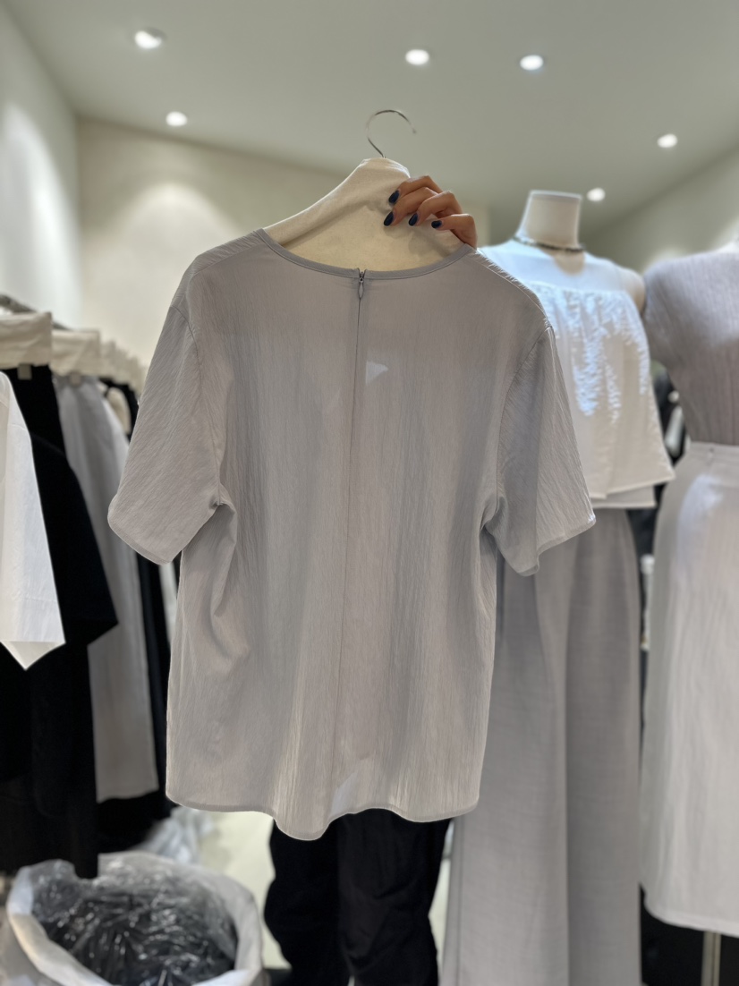 WANTS韓國直郵東大門實拍女裝新品休閑人氣熱賣24春夏襯衫蕾絲衫DENISE襯衫/蕾絲衫