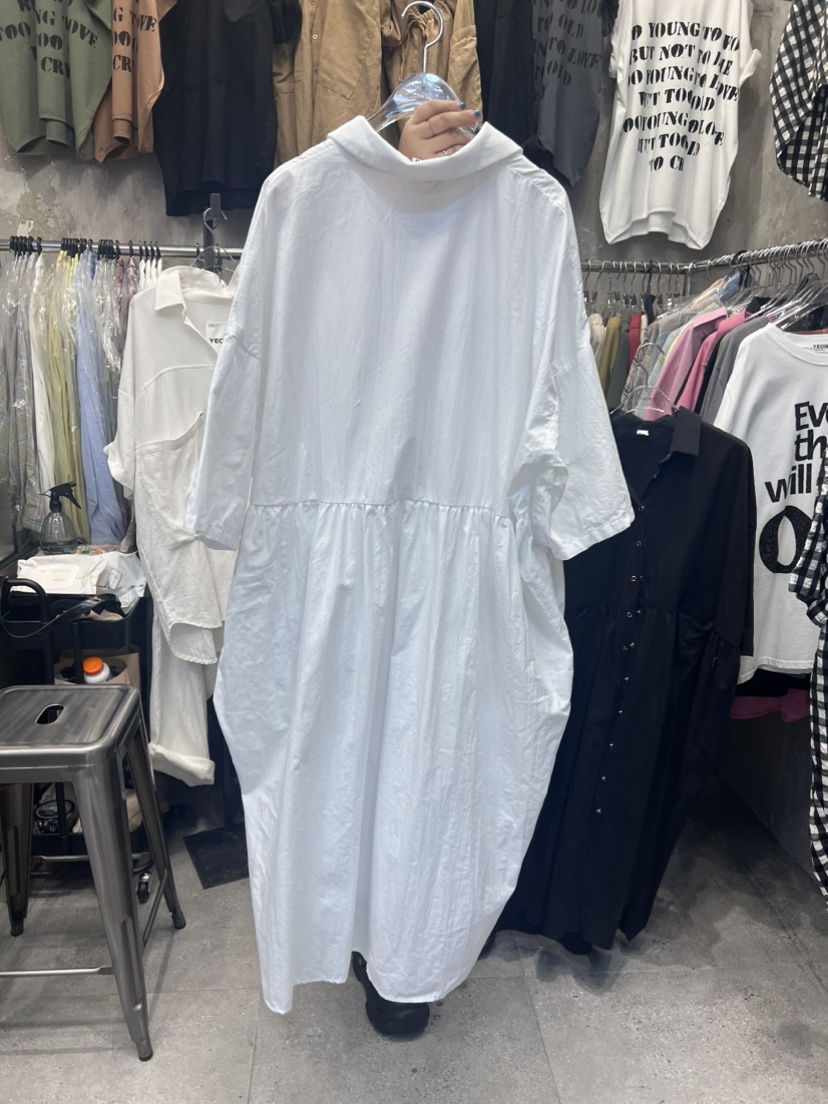 YEON-男女裝直郵韓國代購女裝新品職業休閑時尚連衣裙口袋YEON連衣裙