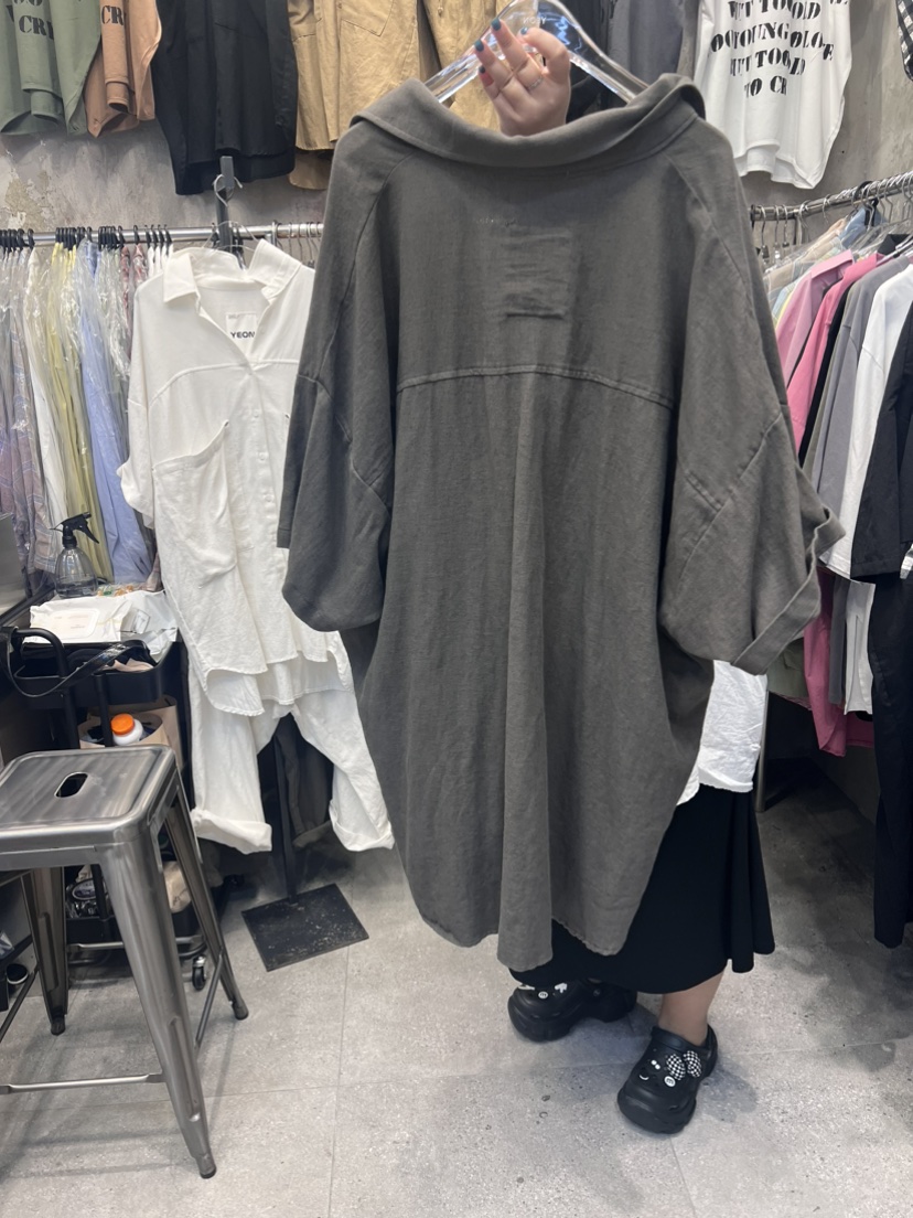 YEON-男女裝直郵韓國代購女裝新款熱賣24春夏襯衫蕾絲衫YEON襯衫/蕾絲衫