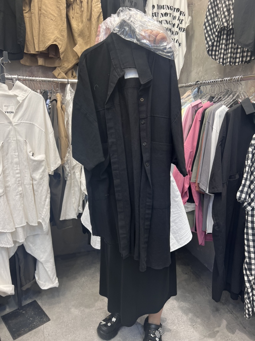 YEON-男女裝直郵韓國代購女裝新款熱賣24春夏襯衫蕾絲衫YEON襯衫/蕾絲衫圖色4