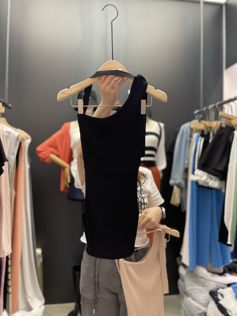 UNA韓國直郵女裝新品真品熱賣職業推薦休閑24春夏人氣針織衫THEMAY/UNA針織衫圖色3