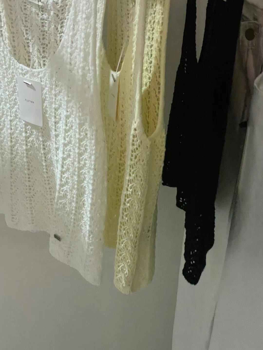FLUTTER韓國直郵東大門代購女裝新款熱賣人氣休閑吊帶背心腰帶FLUTTER/INOUF吊帶/背心