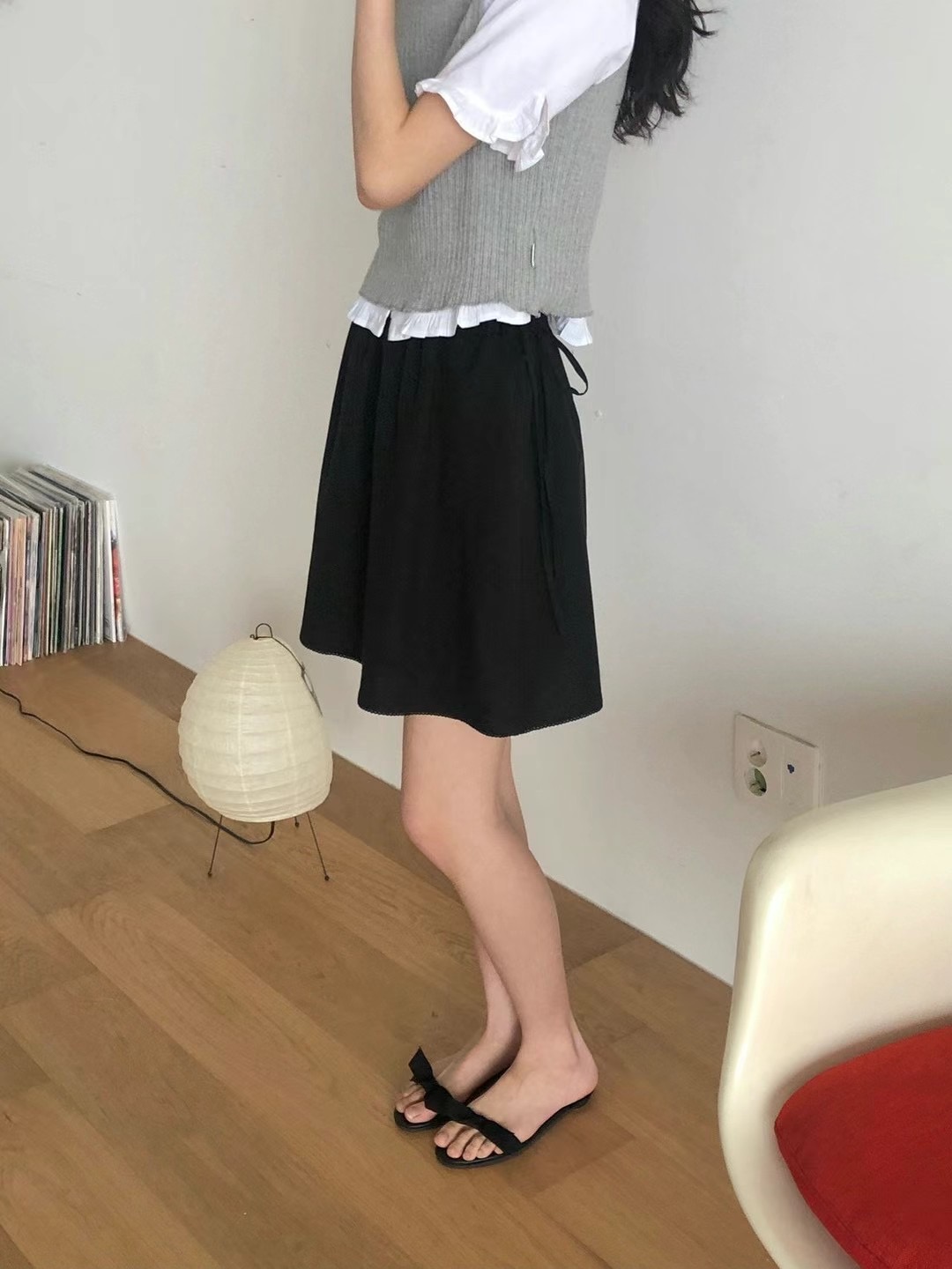 WEATHER韓國直郵東大門代購女裝新款推薦休閑職業真品人氣短褲JOURNAL短褲圖色2
