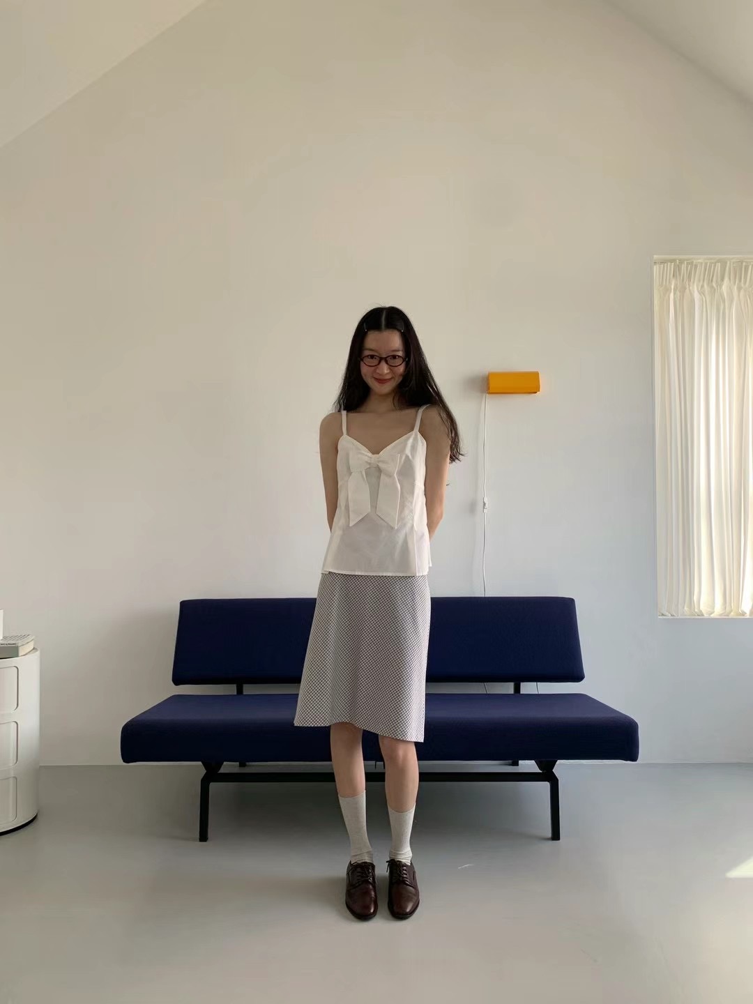 WEATHER韓國直郵女裝新款時尚熱賣休閑人氣職業推薦吊帶背心JOURNAL吊帶/背心