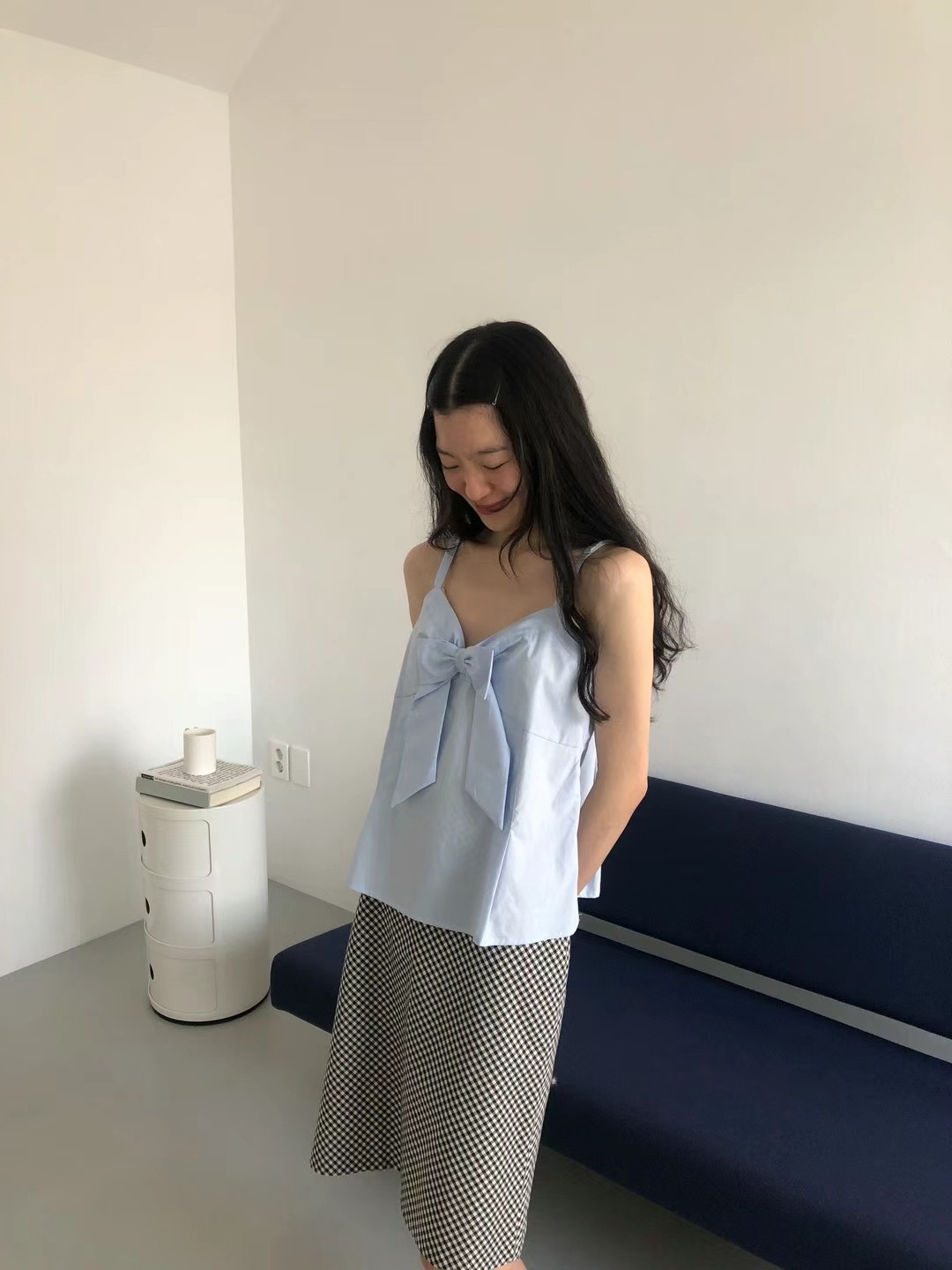WEATHER韓國直郵女裝新款時尚熱賣休閑人氣職業推薦吊帶背心JOURNAL吊帶/背心