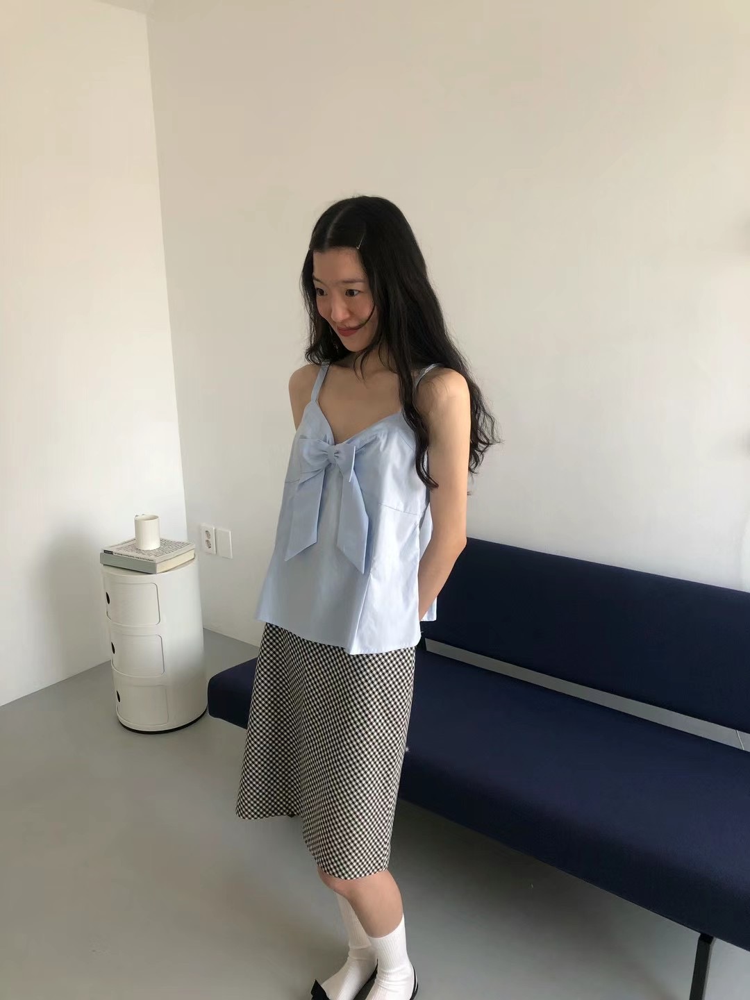 WEATHER韓國直郵女裝新款時尚熱賣休閑人氣職業推薦吊帶背心JOURNAL吊帶/背心圖色2