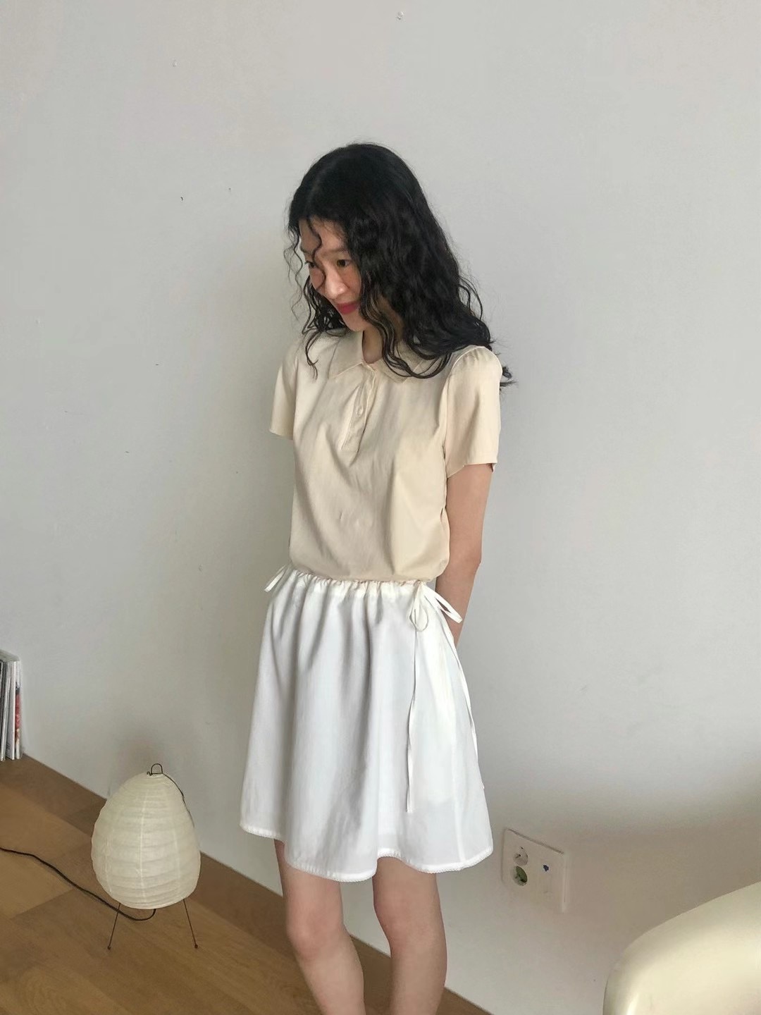 WEATHER韓國直郵東大門實拍女裝新款時尚推薦真品襯衫蕾絲衫JOURNAL襯衫/蕾絲衫