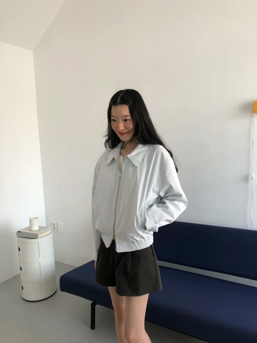 WEATHER韓國直郵女裝新款人氣休閑24春夏職業時尚真品夾克JOURNAL夾克