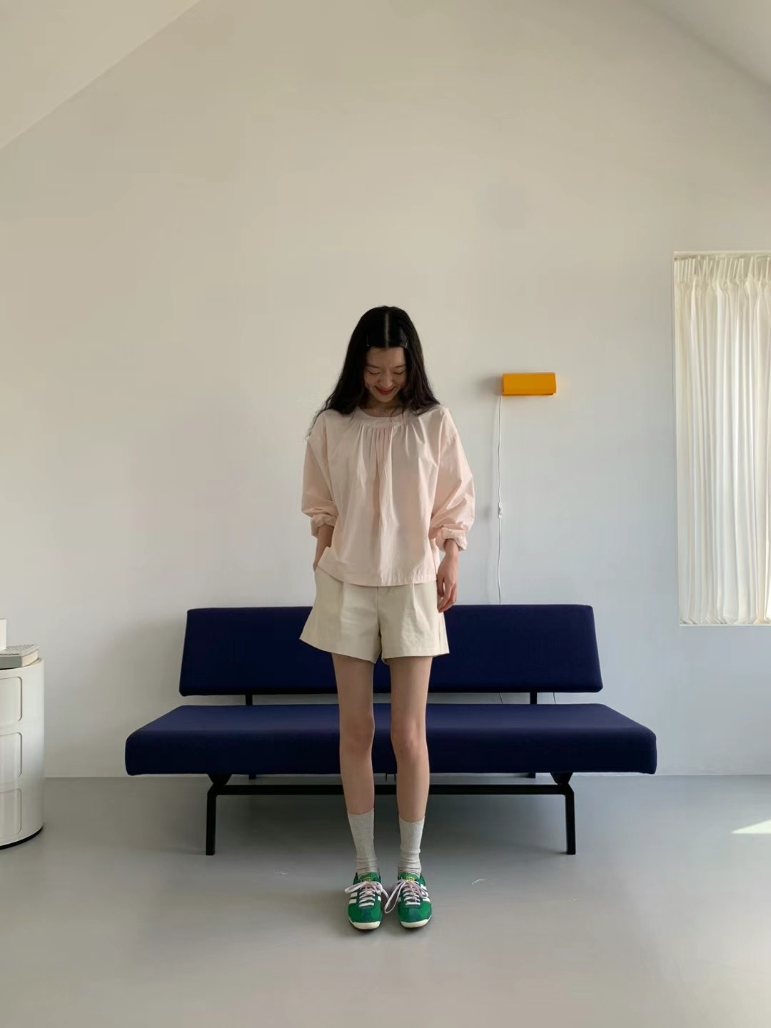 WEATHER韓國直郵女裝新品推薦休閑人氣熱賣職業真品襯衫蕾絲衫JOURNAL襯衫/蕾絲衫