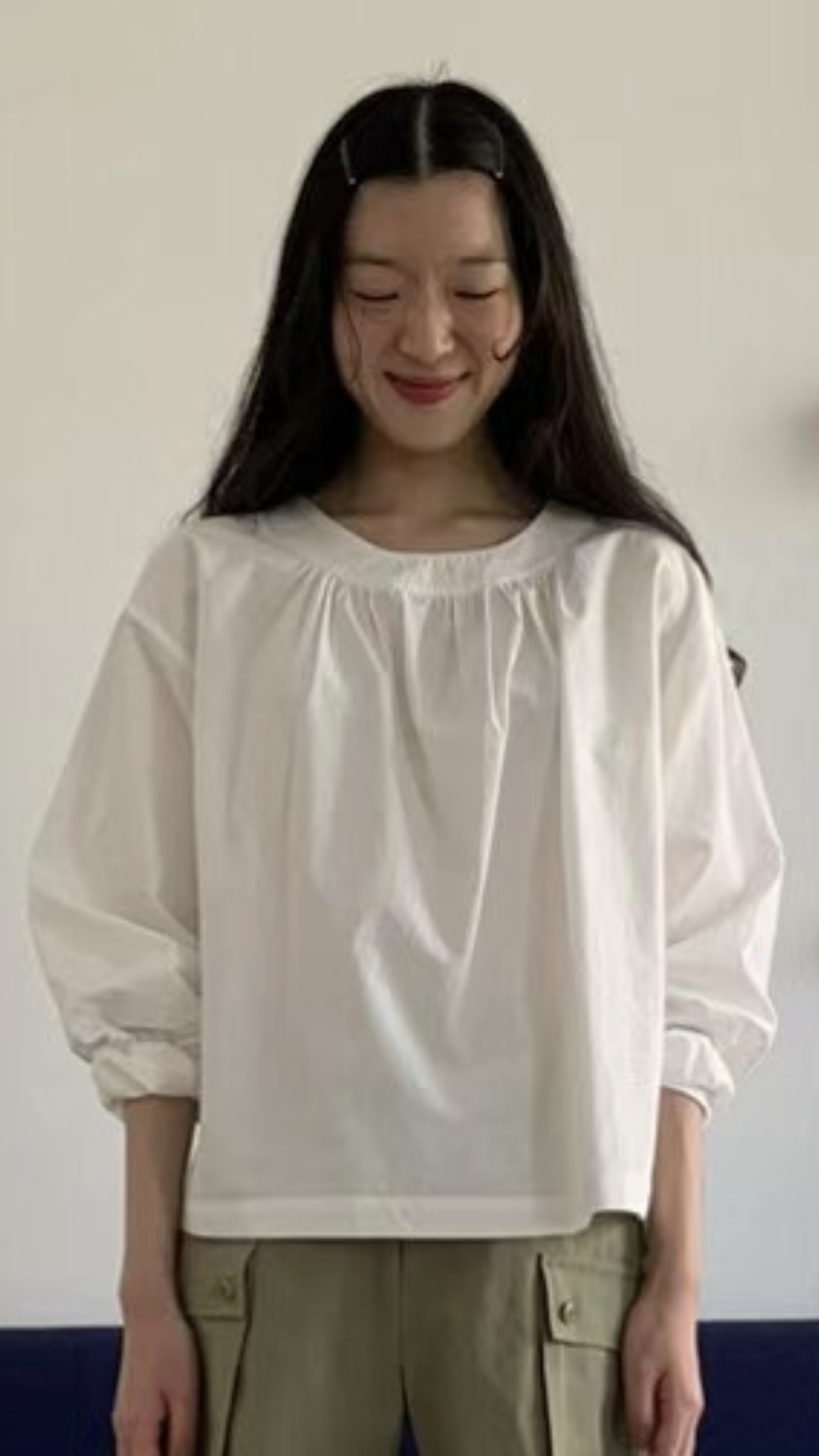 WEATHER韓國直郵女裝新品推薦休閑人氣熱賣職業真品襯衫蕾絲衫JOURNAL襯衫/蕾絲衫圖色2