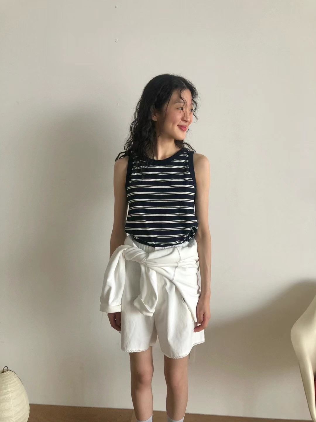 WEATHER韓國直郵東大門實拍女裝新款時尚職業人氣休閑吊帶背心JOURNAL吊帶/背心