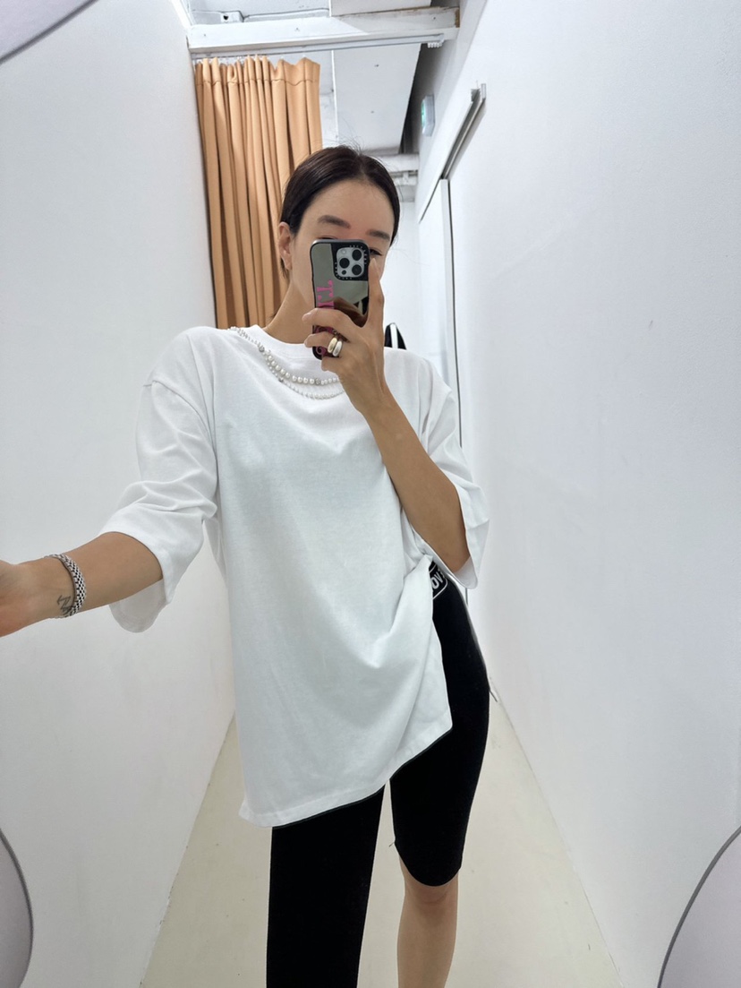 SOUIT by mabel/MABEL直郵韓國代購女裝新品職業24春夏T恤SOUIT by mabel-QT恤