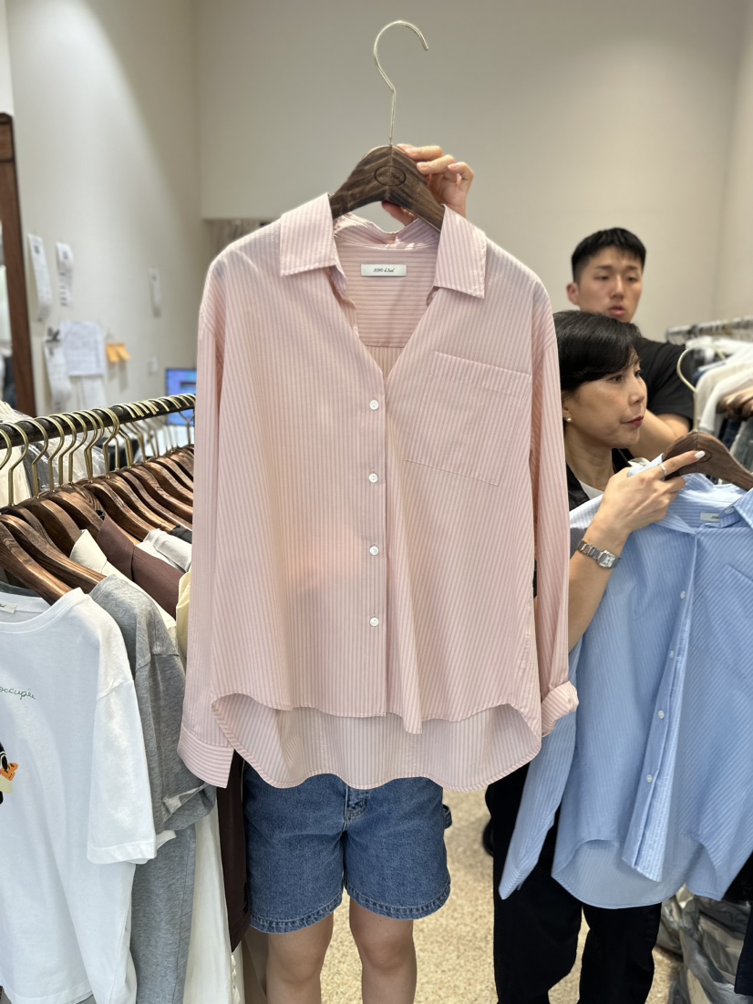 SONO de Soul直郵韓國代購女裝新款24春夏熱賣襯衫蕾絲衫SONO de Soul襯衫/蕾絲衫圖色2