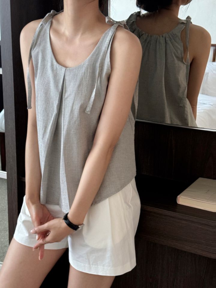 DOIT直郵韓國代購女裝新款推薦時尚24春夏休閑熱賣吊帶背心DOIT吊帶/背心