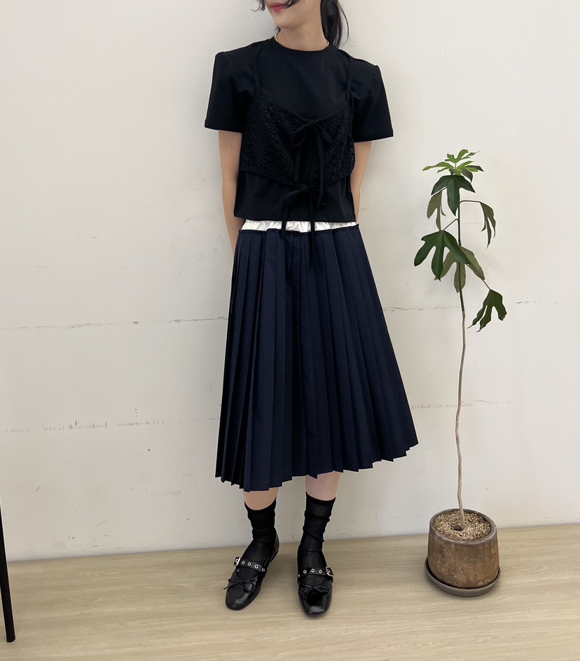 GINGER韓國直郵女裝新款推薦人氣24春夏真品半身裙中短裙COCOMATON半身裙/中短裙