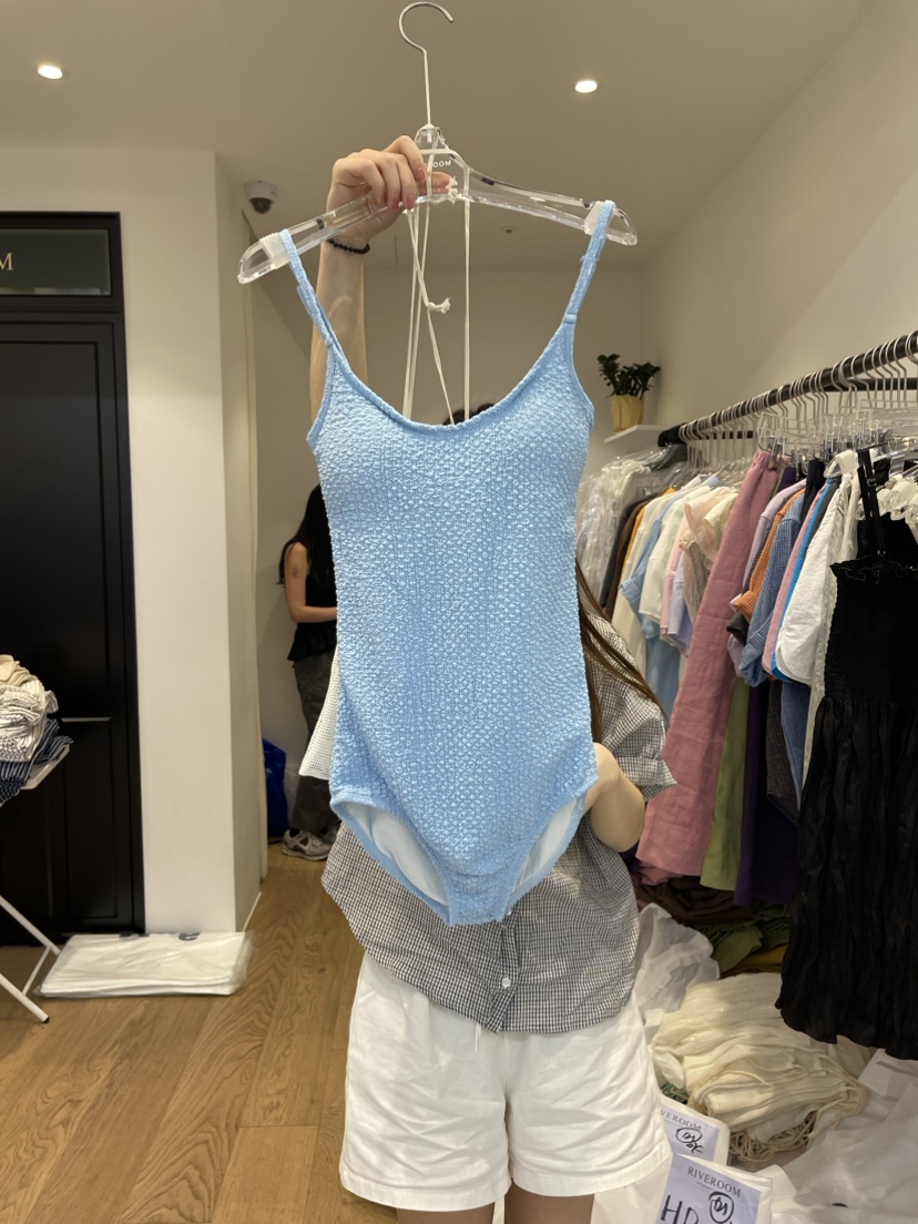 RIVEROOM韓國直郵東大門代購女裝新品休閑時尚24春夏泳裝RIVEROOM泳裝圖色2