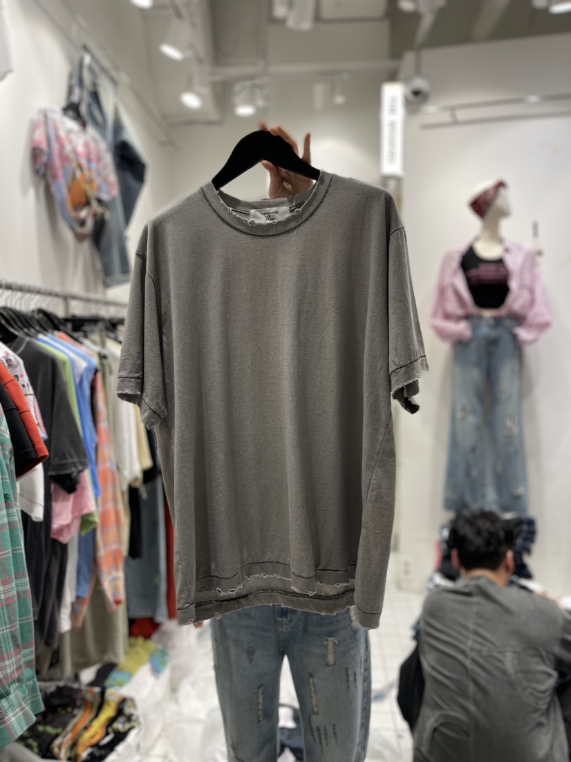 THE WEEKND韓國直郵東大門代購女裝新款推薦休閑人氣真品T恤THE WEEKNDT恤圖色2