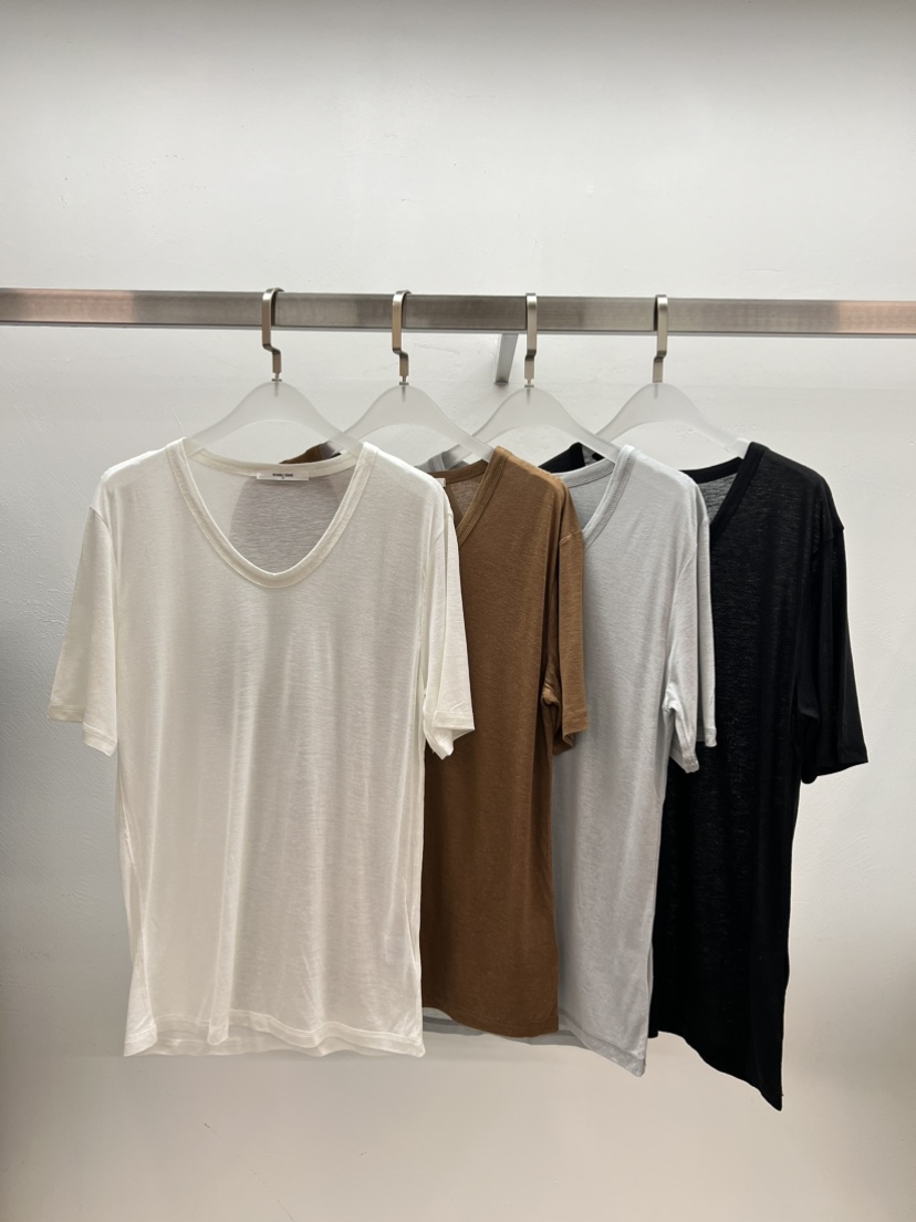 WEARABLE韓國直郵東大門實拍女裝新品熱賣24春夏真品T恤天絲WEARABLET恤