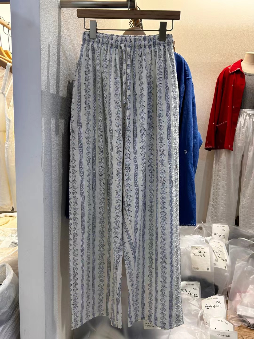 4PI直郵韓國代購女裝新品熱賣推薦休閑職業時尚24春夏休閑褲4PI休閑褲圖色1