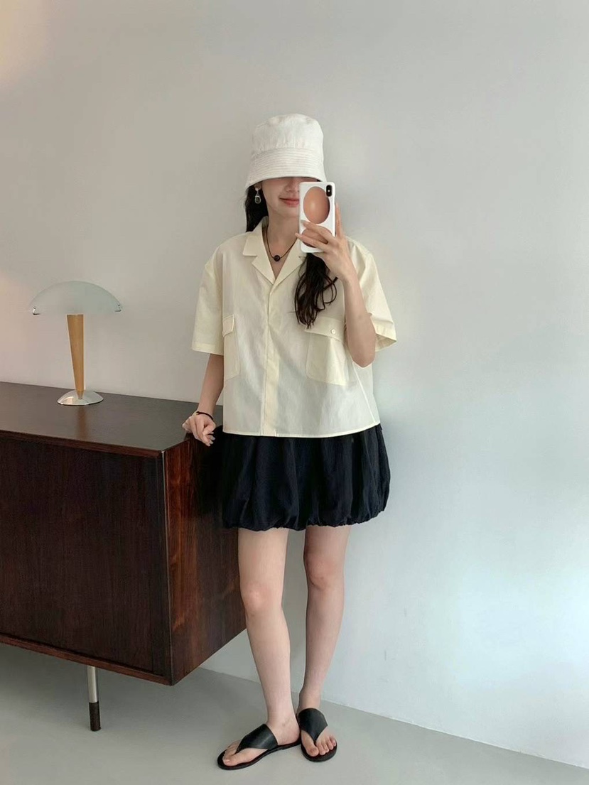 EGG/DS訂貨周期長韓國直郵東大門實拍女裝新款真品襯衫蕾絲衫PROJECT ELF/ELF-L襯衫/蕾絲衫