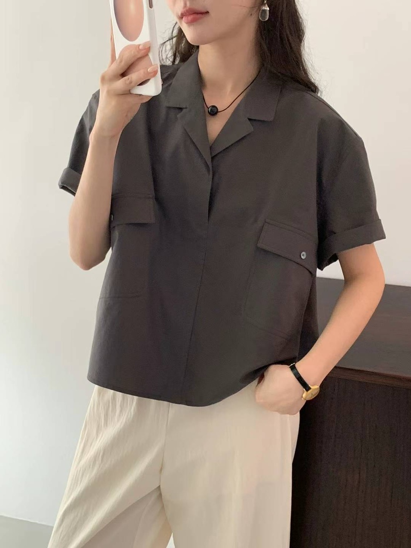 EGG/DS訂貨周期長韓國直郵東大門實拍女裝新款真品襯衫蕾絲衫PROJECT ELF/ELF-L襯衫/蕾絲衫