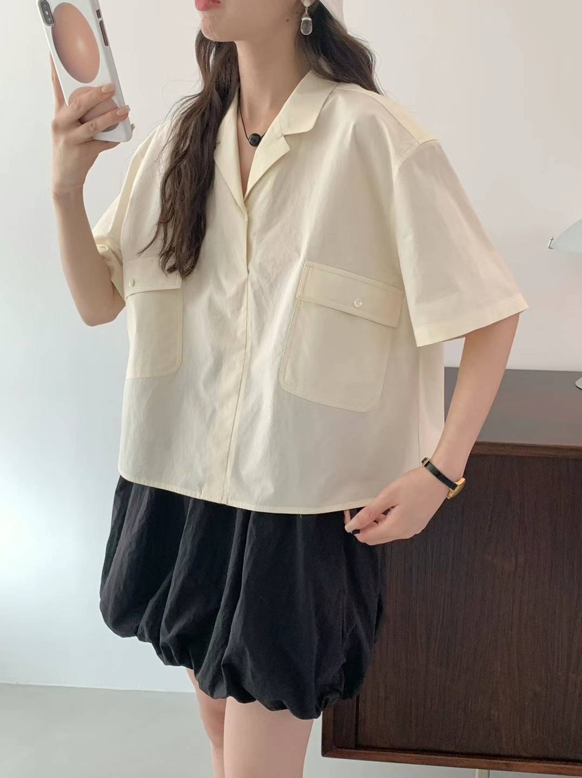 EGG/DS訂貨周期長韓國直郵東大門實拍女裝新款真品襯衫蕾絲衫PROJECT ELF/ELF-L襯衫/蕾絲衫