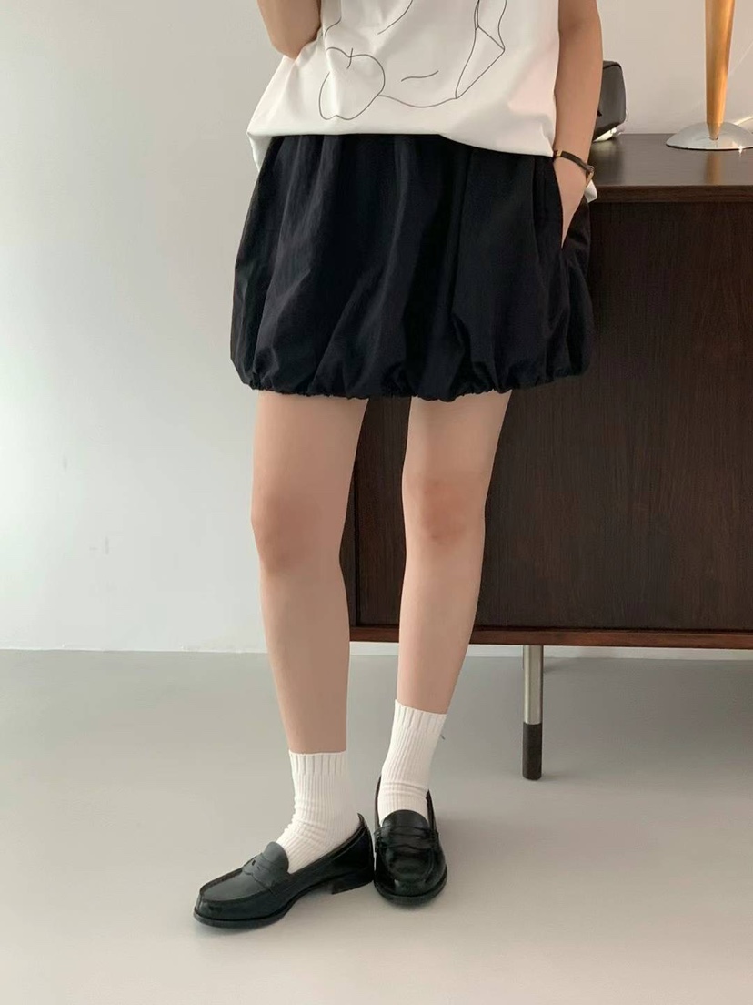 EGG/DS訂貨周期長韓國直郵東大門實拍女裝新品職業24春夏短裙PROJECT ELF/ELF-L短裙