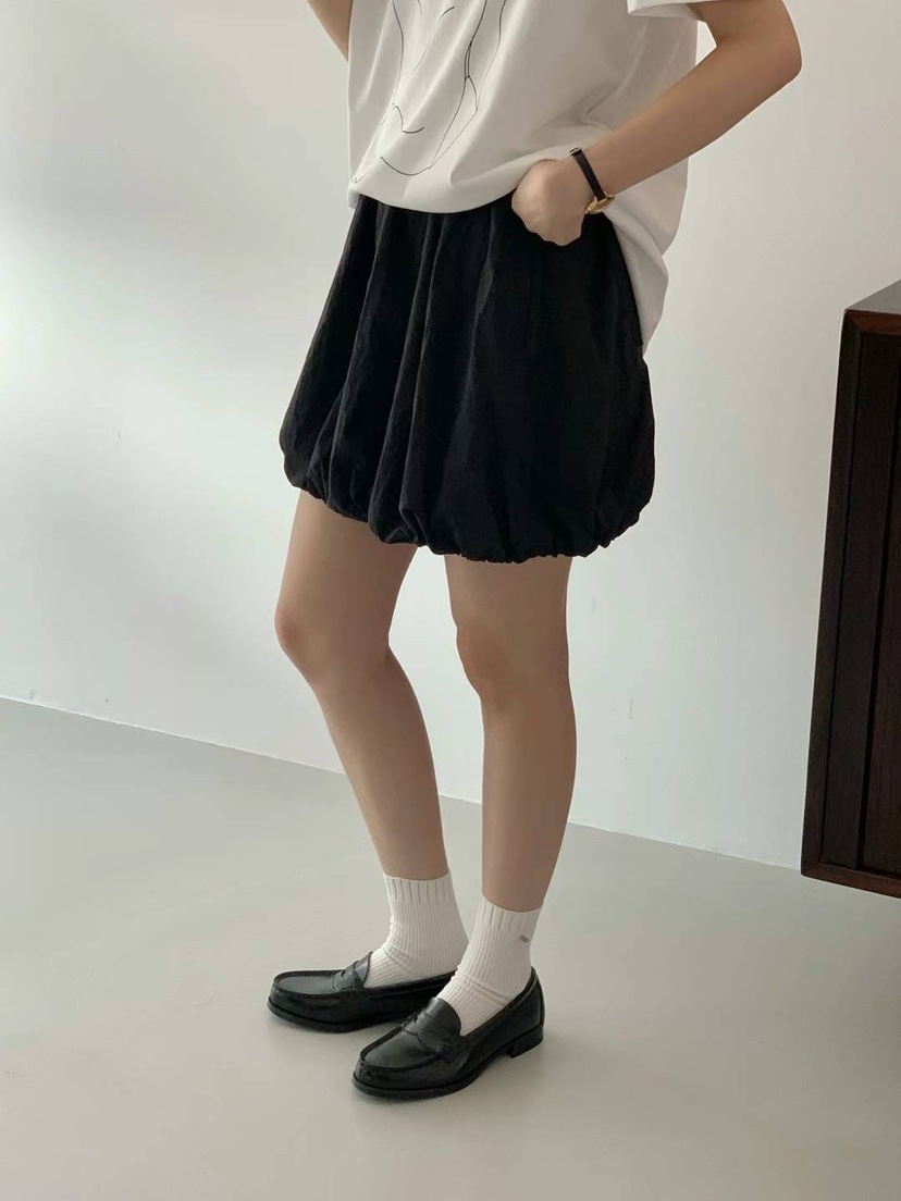 EGG/DS訂貨周期長韓國直郵東大門實拍女裝新品職業24春夏短裙PROJECT ELF/ELF-L短裙