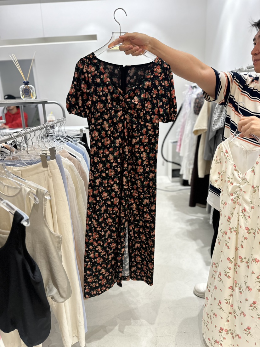LAMOODJ直郵韓國代購女裝新品推薦人氣24春夏真品休閑連衣裙LAFFINE-P連衣裙圖色2