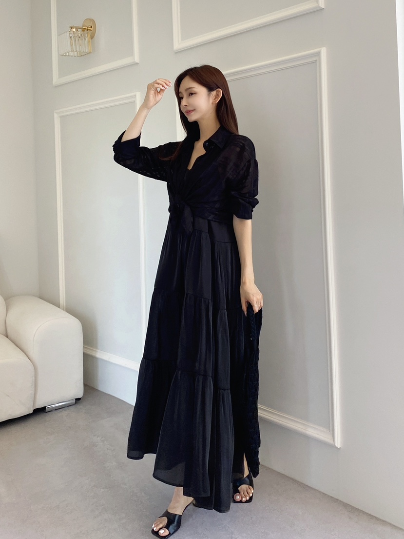 CLOTH韓國直郵東大門實拍女裝新品時尚真品人氣襯衫蕾絲衫透視CLOTH襯衫/蕾絲衫