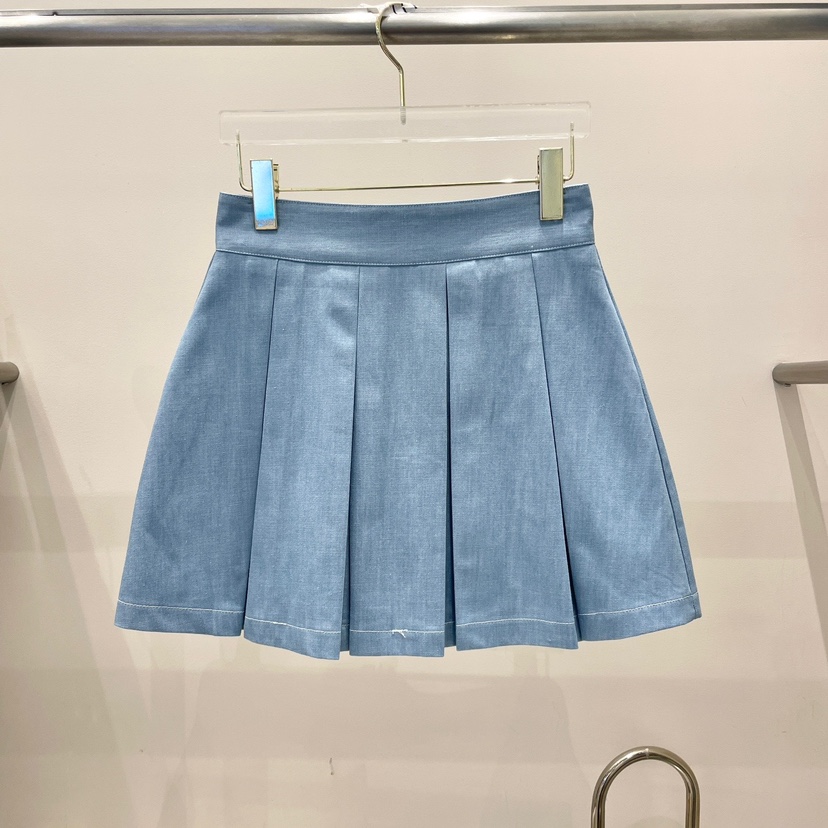 LAFFINE直郵韓國代購女裝新品時尚真品24春夏休閑熱賣短裙LTMS短裙圖色2