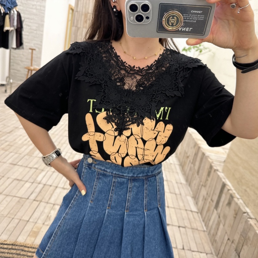 LOVABLE韓國直郵東大門代購女裝新款推薦真品熱賣休閑職業T恤LOVABLET恤
