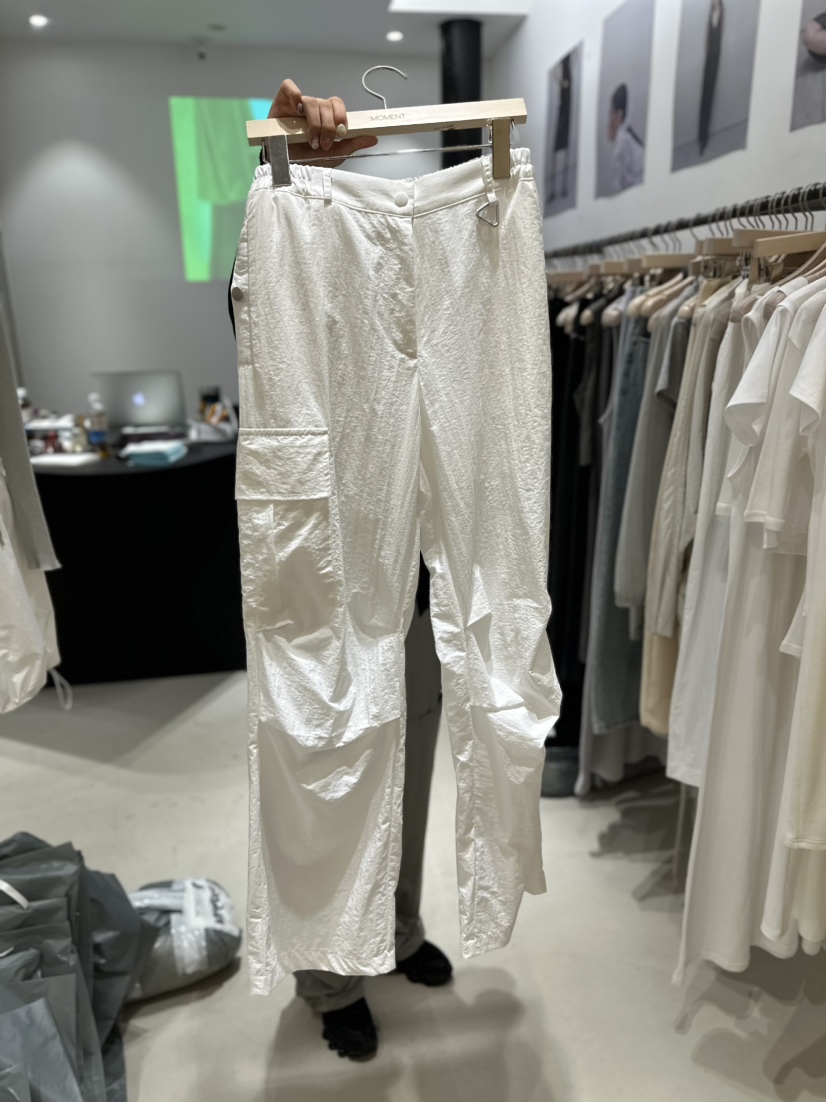 MOMENT直郵韓國代購女裝新品真品熱賣推薦24春夏休閑休閑褲MOMENT/RECOVER休閑褲圖色2