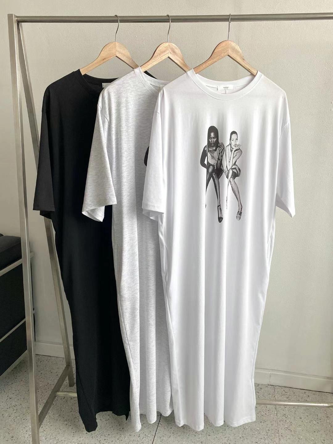 MODNEY韓國直郵女裝新品熱賣真品推薦時尚職業休閑24春夏連衣裙TWOWAY連衣裙